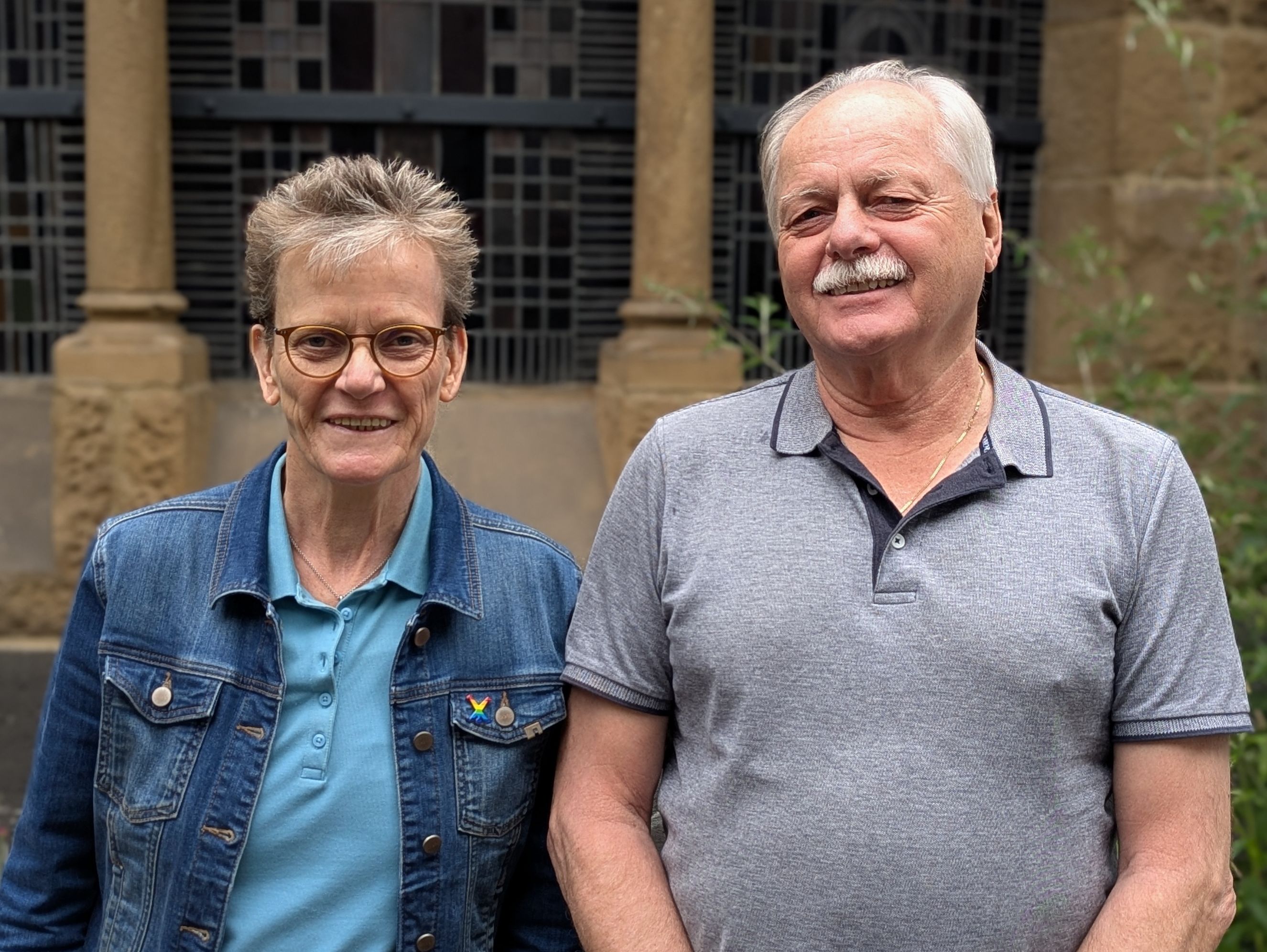 Martina Mohr und Wolfgang Hoyer; Foto: evdus