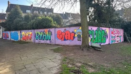 Graffiti-Projekt; Foto: evdus