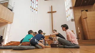 Evangelischer Familiengottesdienst; Foto: Lars Schütt